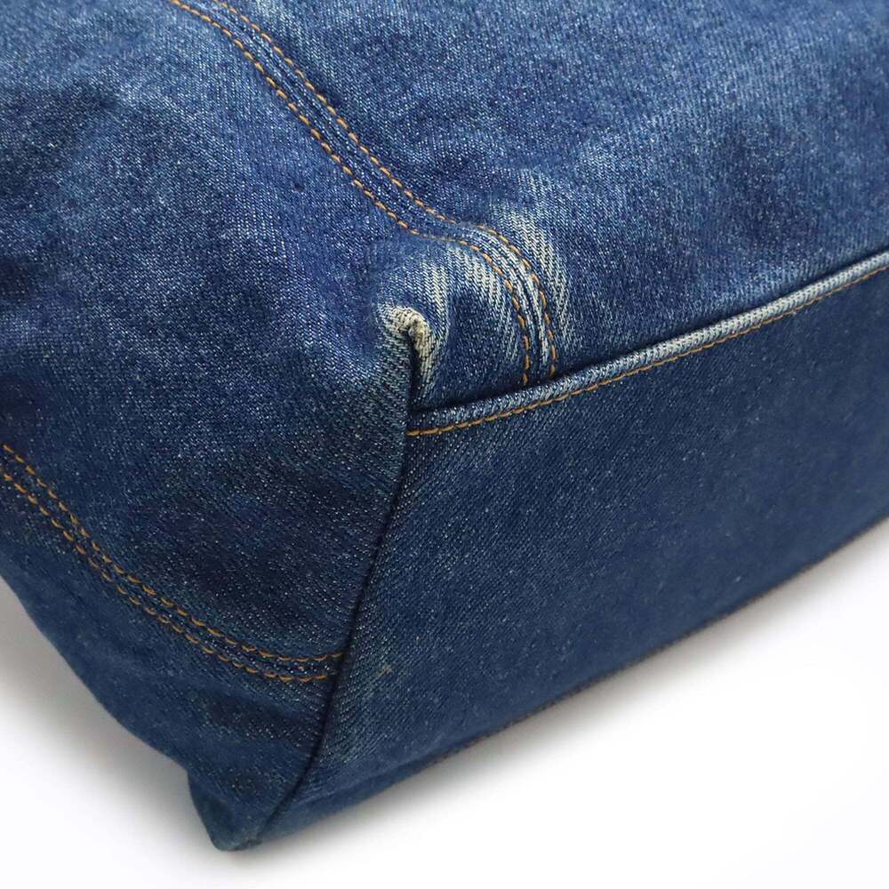 CHANEL Blue Logo Shoulder Bag - Picture 4 of 9